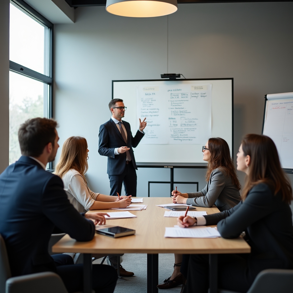 Foreign workers participating in a labour rights workshop in Poland